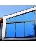2 x Folie protectie solara pentru geamuri interioare, cu efect de oglinda, UV, 60x200cm