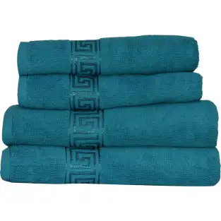 Set de 4 prosoape 100% bumbac pakistanez,super absorbante