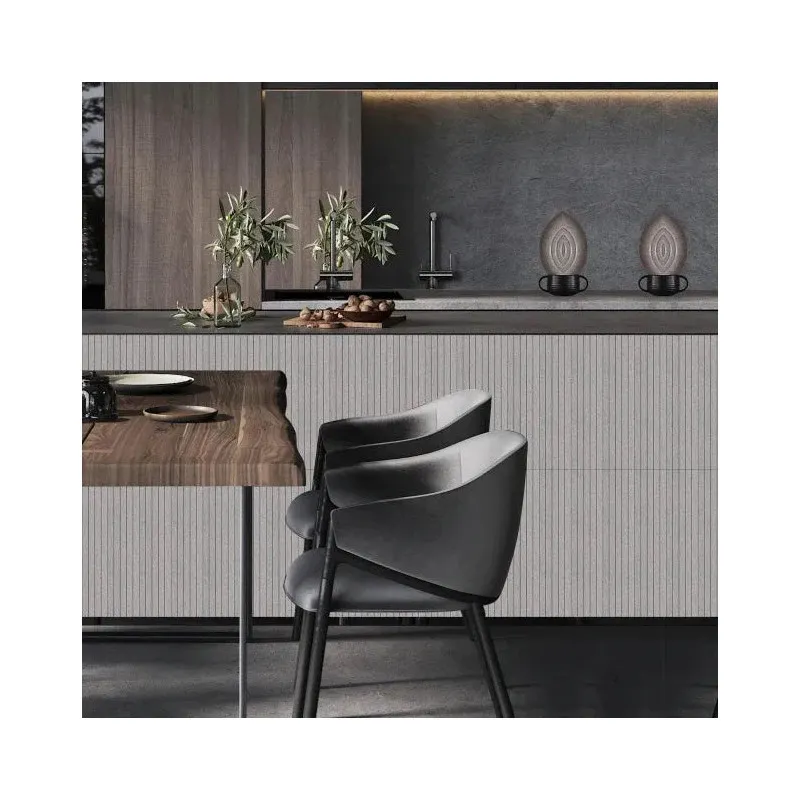 Tapet decorativ autoadeziv, aspect lemn vertical, 30x60cm, model 3D modern, pentru perete interior, imitatie riflaj