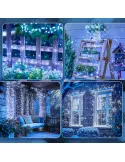 Rola Ghirlandă LED 600 Mini 30m – Fir ALB, Iluminat Interior/Exterior, diverse culori