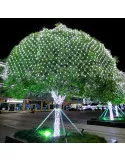 Instalatie tip plasa 3x3m, 8 jocuri de lumini, interconectabila, IP44, diverse culori