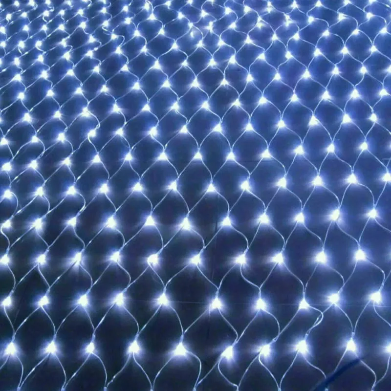 Instalatie tip plasa 3x3m, 8 jocuri de lumini, interconectabila, IP44, diverse culori