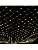 Instalatie tip plasa 3x3m, 8 jocuri de lumini, interconectabila, IP44, diverse culori