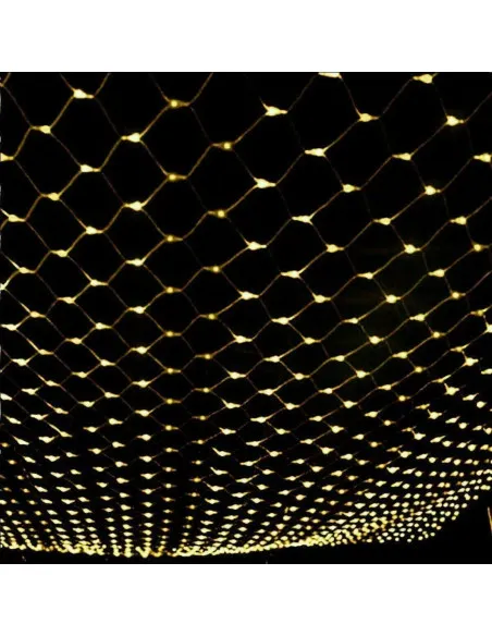 Instalatie tip plasa 3x3m, 8 jocuri de lumini, interconectabila, IP44, diverse culori