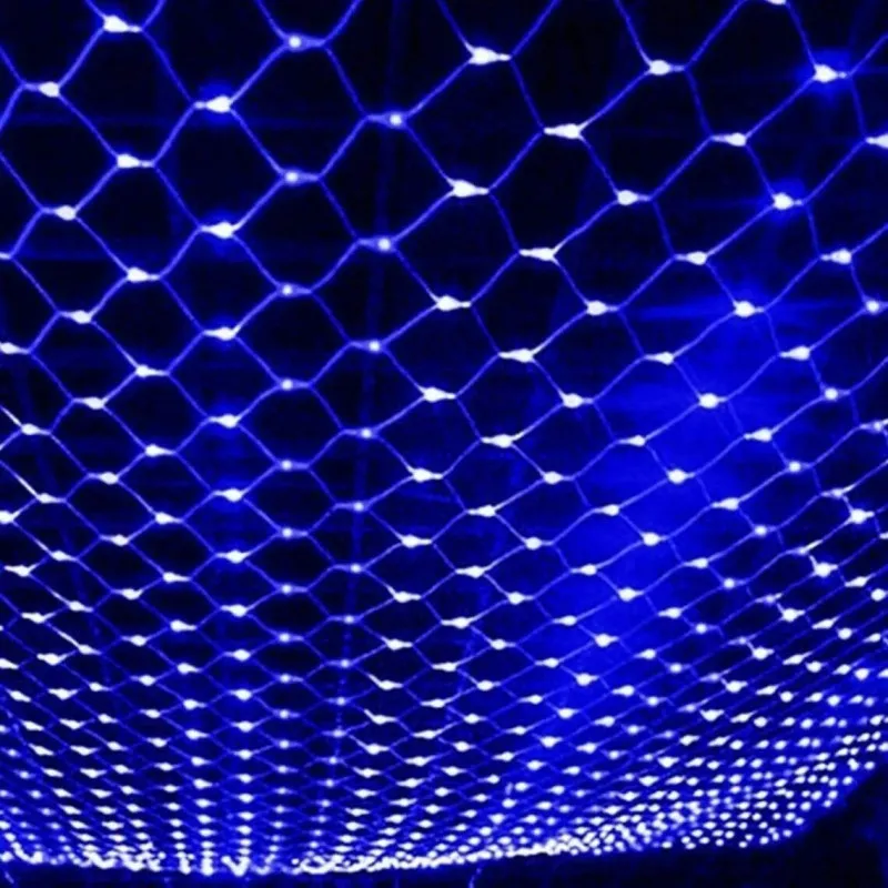 Instalatie tip plasa 3x3m, 8 jocuri de lumini, interconectabila, IP44, diverse culori
