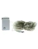Instalatie tip plasa 3x3m, 8 jocuri de lumini, interconectabila, IP44, diverse culori