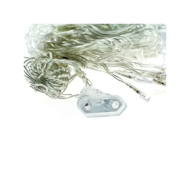 Instalatie tip plasa 3x3m, 8 jocuri de lumini, interconectabila, IP44, diverse culori