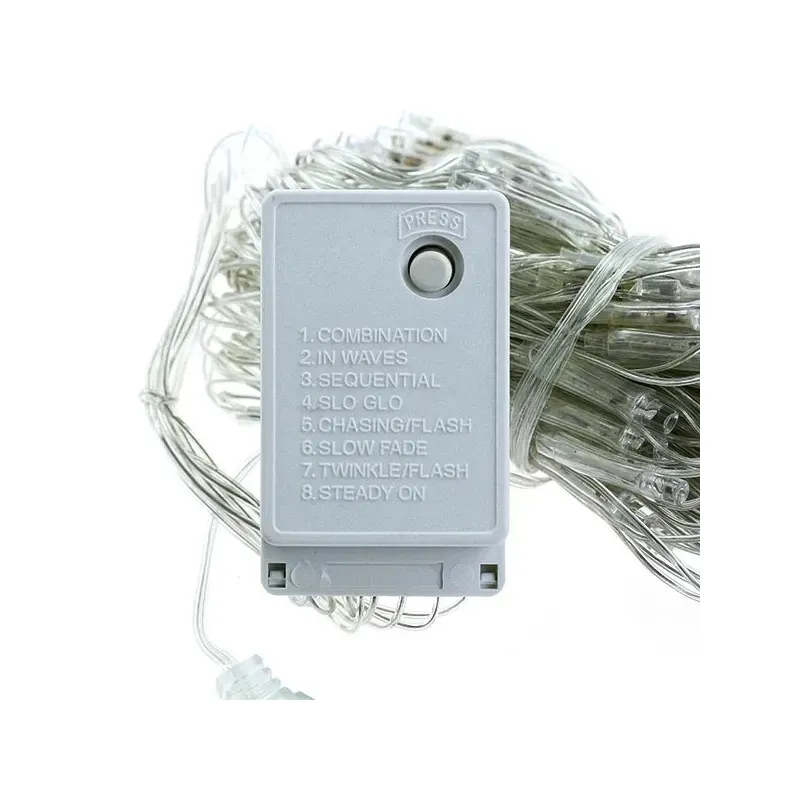 Instalatie tip plasa 3x3m, 8 jocuri de lumini, interconectabila, IP44, diverse culori