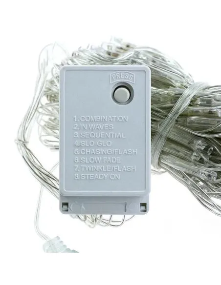 Instalatie tip plasa 3x3m, 8 jocuri de lumini, interconectabila, IP44, diverse culori