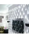 Instalatie tip plasa 3x3m, 8 jocuri de lumini, interconectabila, IP44, diverse culori