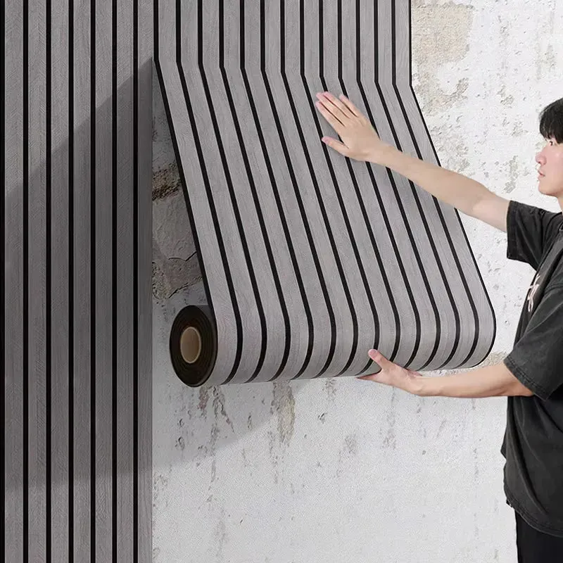 Rola tapet 3D, autoadeziv, imitatie riflaj, 40x300 cm, rezistent la apa, diverse culori