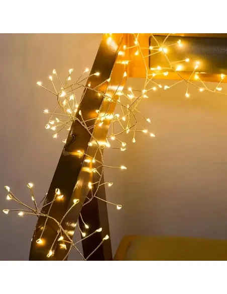 Rola Ghirlandă LED 1000 Mini 50m – Fir ALB, Iluminat Interior/Exterior, diverse culori