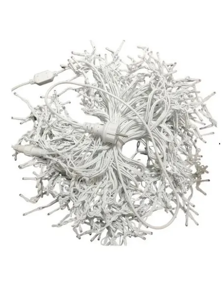 Instalație LED Exterior Premium 23.5m – 500 LED Franjuri/Turturi cu Flash