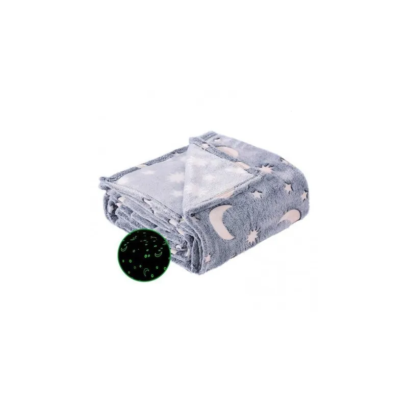 Patura magic blanket pentru copii, luminoasa si pufoasa, efect fosforescent