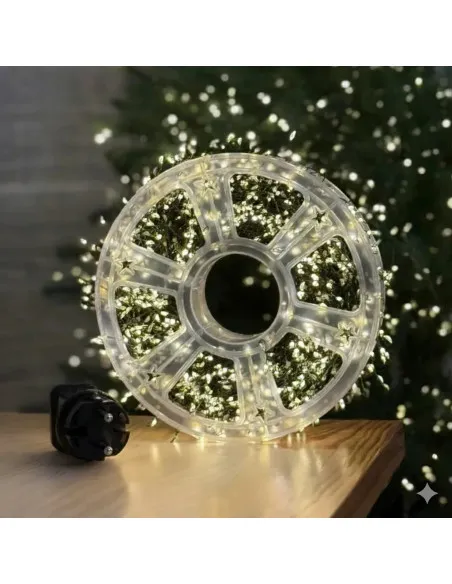 Rola 1000 LED Mini 50m – Alb Cald, Alb Rece, Multicolor