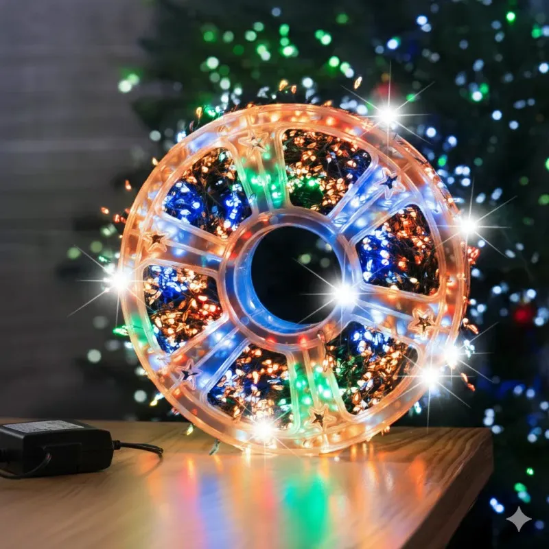 Rola 1000 LED Mini 50m – Alb Cald, Alb Rece, Multicolor