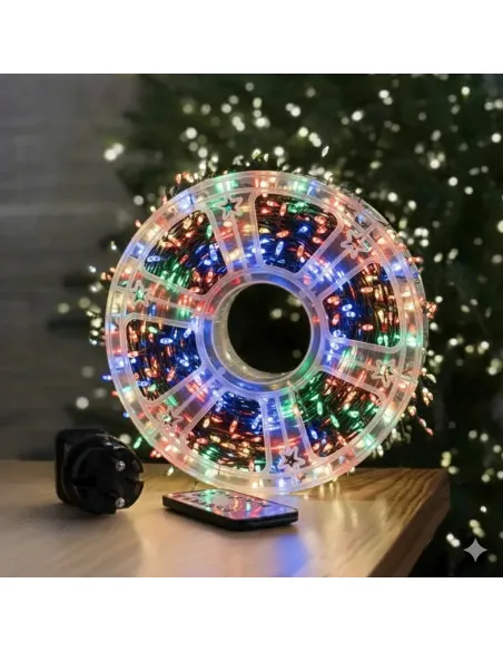 Rola 1000 LED Mini 50m – Alb Cald, Alb Rece, Multicolor