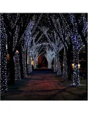 Instalatie tip banda cu led turnat, 100m cu 800 led-uri, interior/exterior, 8 jocuri de lumini, sir, IP44