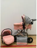 Carucior 3in1, 0-36 luni, RED-T2