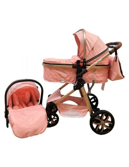 Carucior 3in1, landou transformabil in parte sport, 0-36 luni, RED-T9