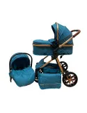 Carucior 3in1, landou transformabil in parte sport, 0-36 luni, RED-T9