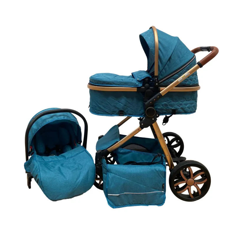 Carucior 3in1, landou transformabil in parte sport, 0-36 luni, RED-T9