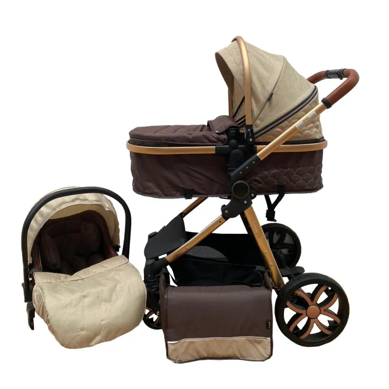 Carucior 3in1, landou transformabil in parte sport, 0-36 luni, RED-T9