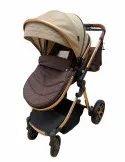 Carucior 3in1, landou transformabil in parte sport, 0-36 luni, RED-T9