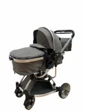 Carucior 2in1 cu landou transformabil, tip troler, 0-36 luni, RED-F2