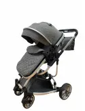 Carucior 2in1 cu landou transformabil, tip troler, 0-36 luni, RED-F2