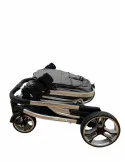 Carucior 2in1 cu landou transformabil, tip troler, 0-36 luni, RED-F2