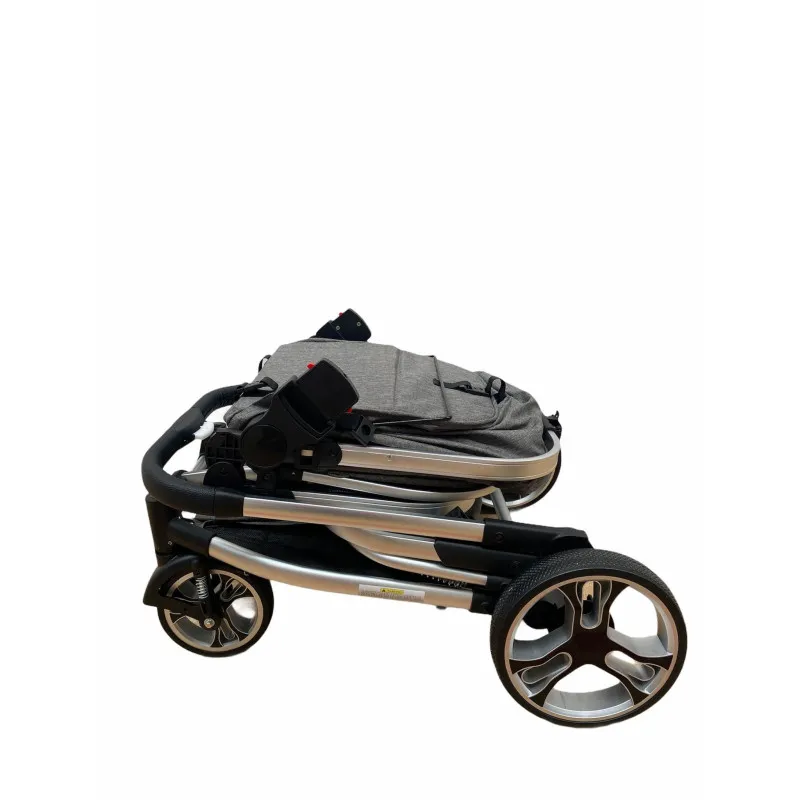 Carucior 2in1 cu landou transformabil, tip troler, 0-36 luni, RED-F2