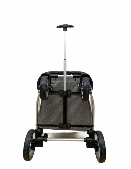 Carucior 2in1 cu landou transformabil, tip troler, 0-36 luni, RED-F2