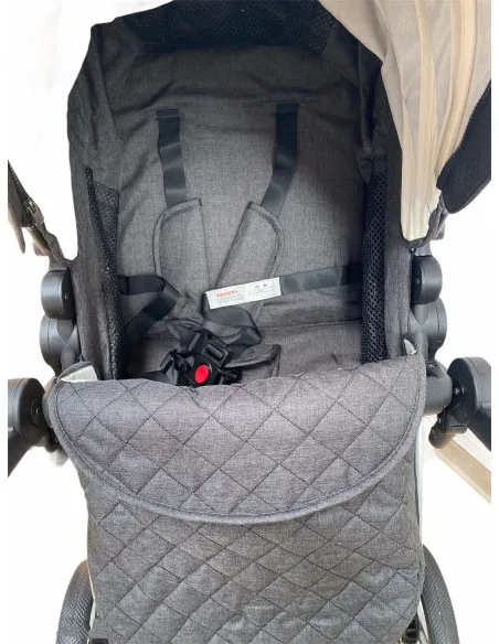 Carucior 2in1 cu landou transformabil, tip troler, 0-36 luni, RED-F2
