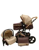 Carucior 3in1 transformabil in parte sport, 0-36 luni, RED-T5