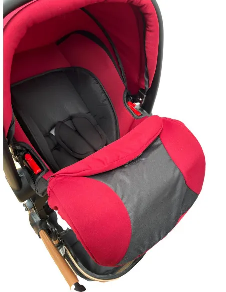 Carucior 3in1 transformabil in parte sport, 0-36 luni, RED-T5
