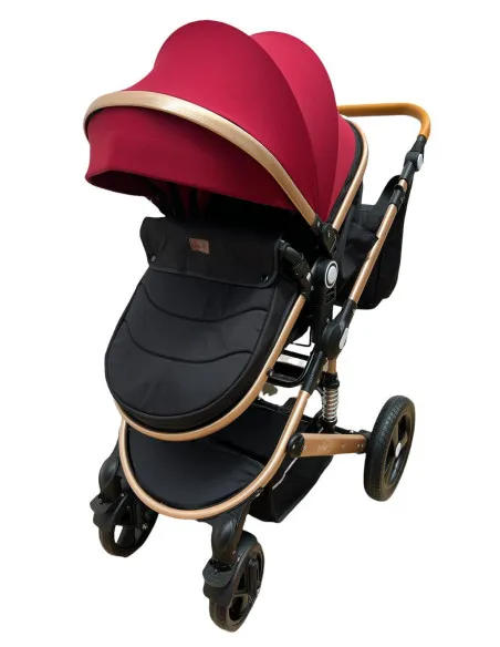 Carucior 3in1 transformabil in parte sport, 0-36 luni, RED-T5