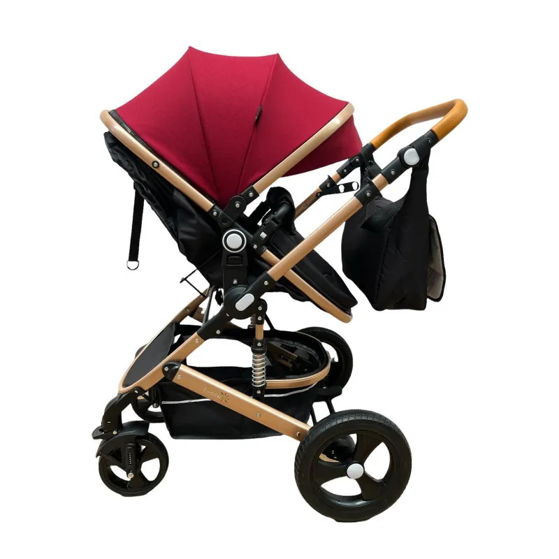Carucior 3in1 transformabil in parte sport, 0-36 luni, RED-T5