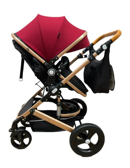 Carucior 3in1 transformabil in parte sport, 0-36 luni, RED-T5