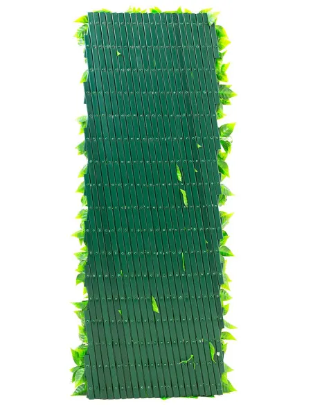 Gard decor cu frunze tip iedera artificiale, 250cm ,textiul +pvc, PREMIUM