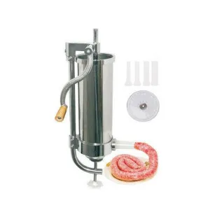 Aparat vertical de facut carnati Inox capacitate