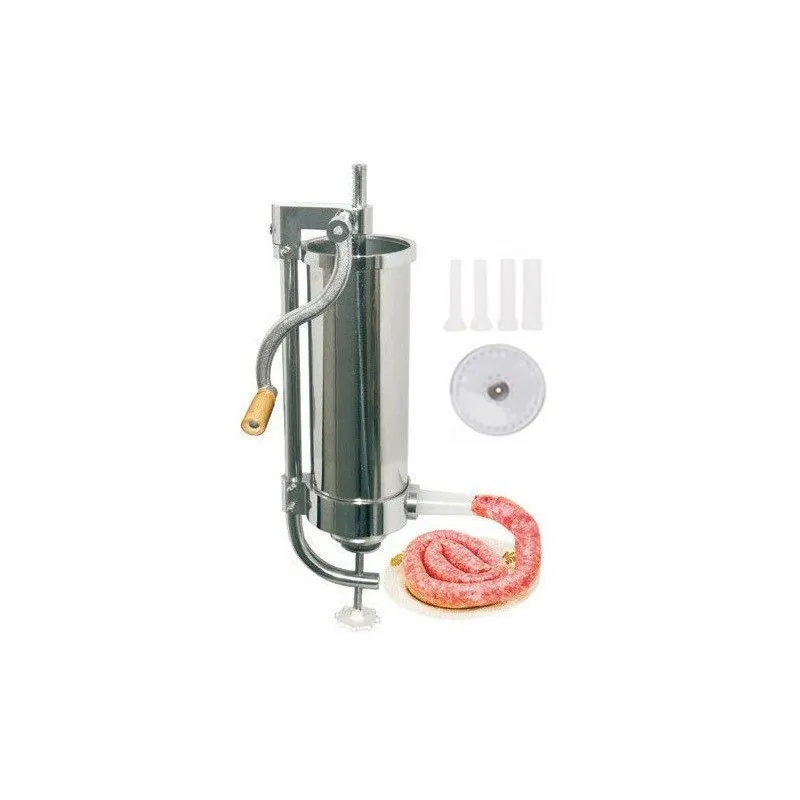 Aparat vertical de facut carnati Inox capacitate