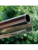 Autocolant perforat geamuri, Negru, 45 x 300 cm