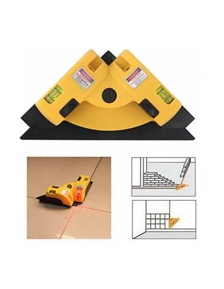 Nivela cu laser pentru colturi - unghi 90 grade