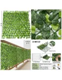 Gard decorativ iederă artificială 250 cm, textil + PVC