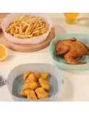 Set 2 Tavi din silicon pentru friteuza cu aer cald