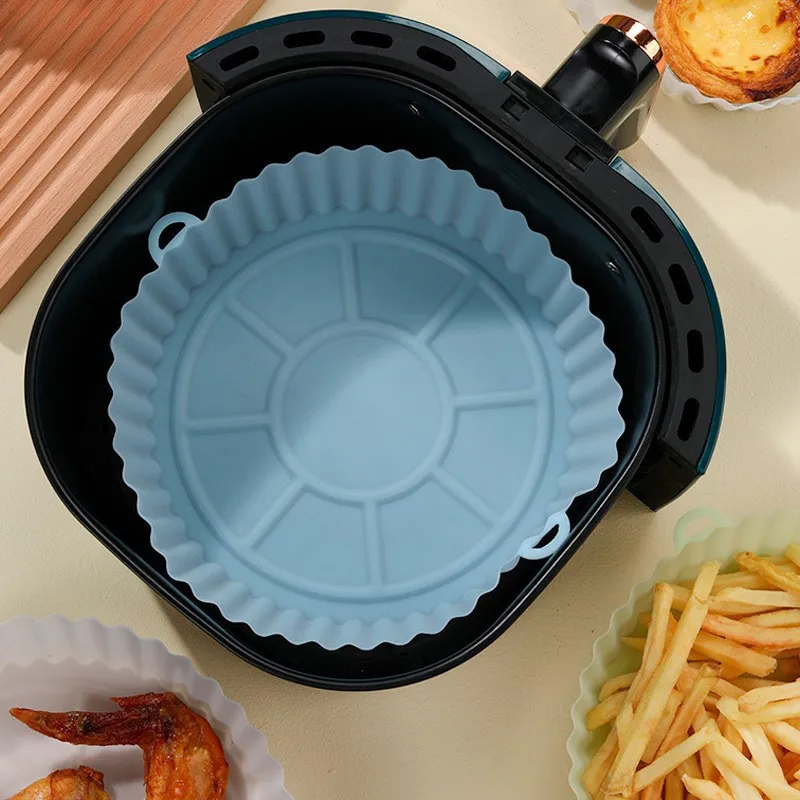 Set 2 Tavi din silicon pentru friteuza cu aer cald