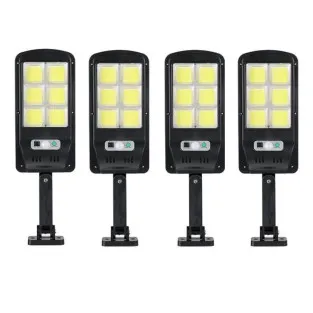 Cumpara 4 X Proiector solar 6 celule,150 LED-uri