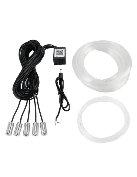 Banda LED lumini ambientale auto, 5 unitati, 6M