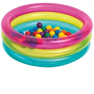 Piscina cu bile colorate pentru copii 86 cm